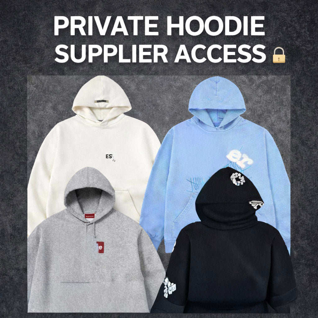 Private Designer Hoodie Vendor Links